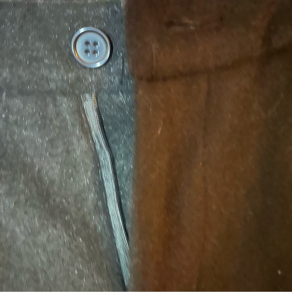 Men’s small black wool cropped pant. - Picture 6 of 7